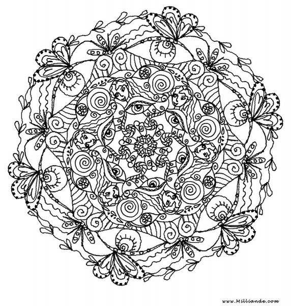 Coloriage Art Thérapie #42233 à imprimer Coloriage Art Thérapie #42233 à imprimer