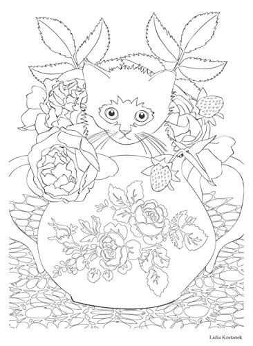 Fleurs et formes abstraites à colorier pour la détente Fleurs et formes abstraites à colorier pour la détente