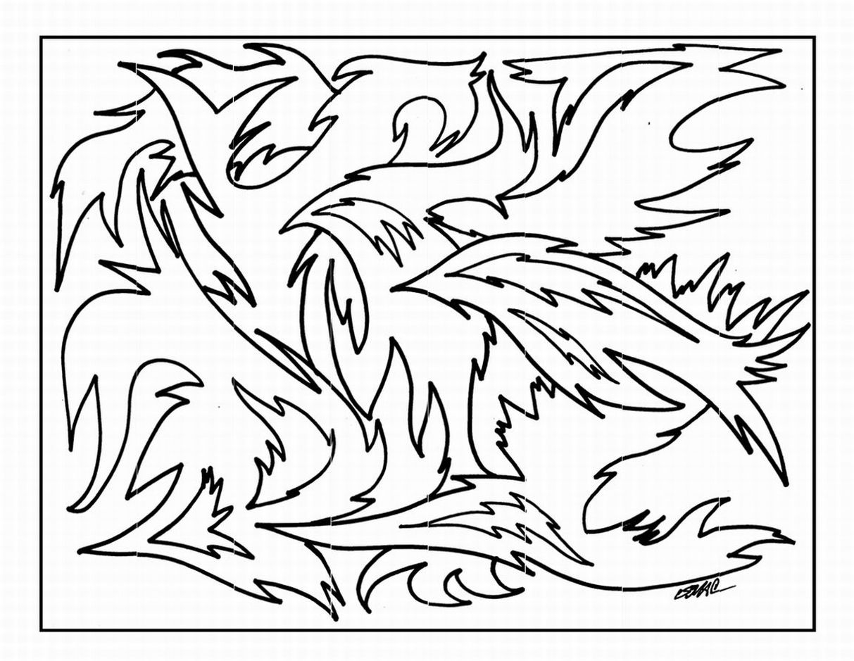 Coloriage d'un mandala floral avec motifs géométriques Coloriage d'un mandala floral avec motifs géométriques