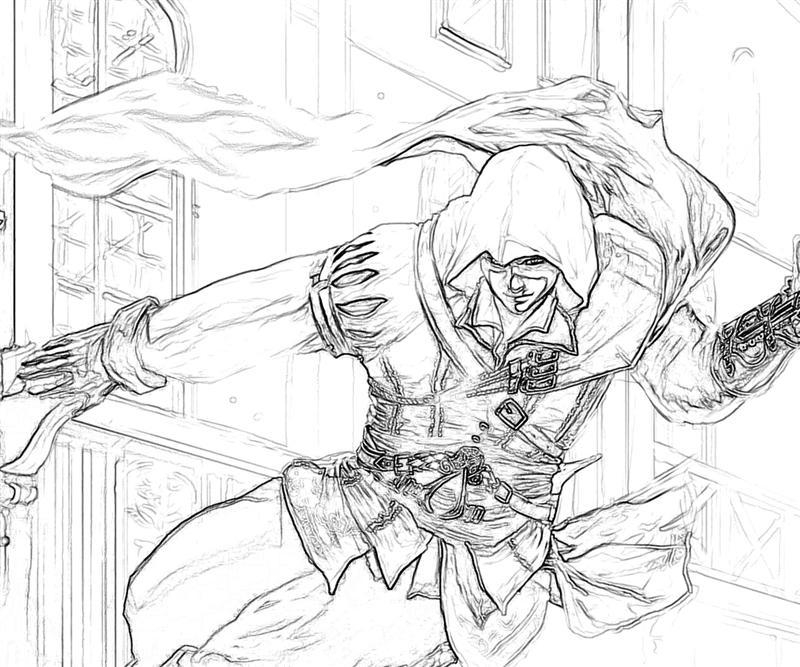 Coloriage Assassin's Creed #28803 à imprimer Coloriage Assassin's Creed #28803 à imprimer