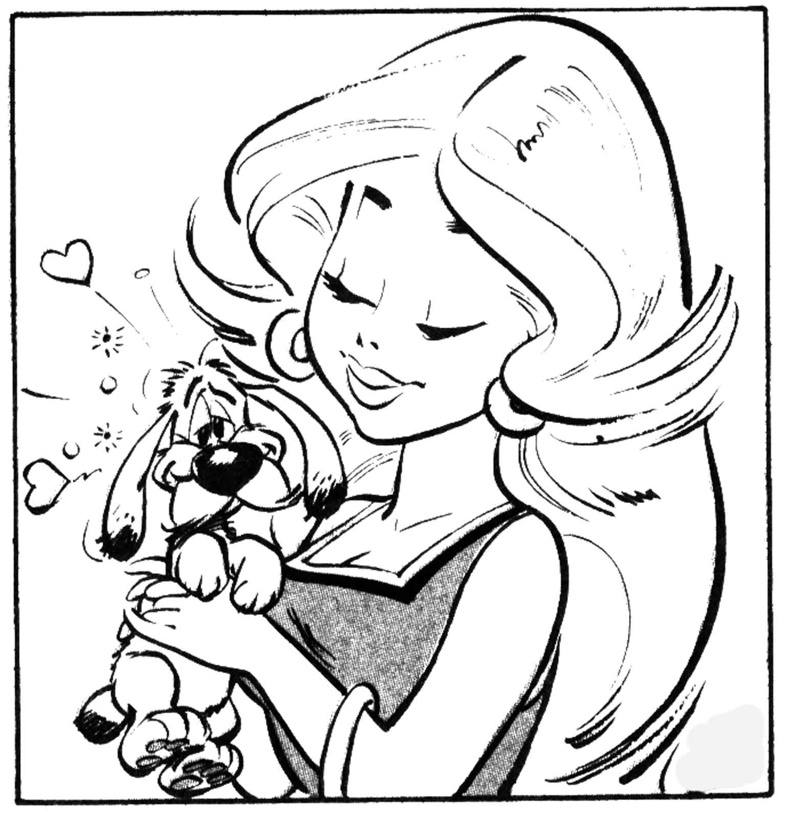 Coloriage d'Astérix et Obélix en pleine aventure dans la forêt