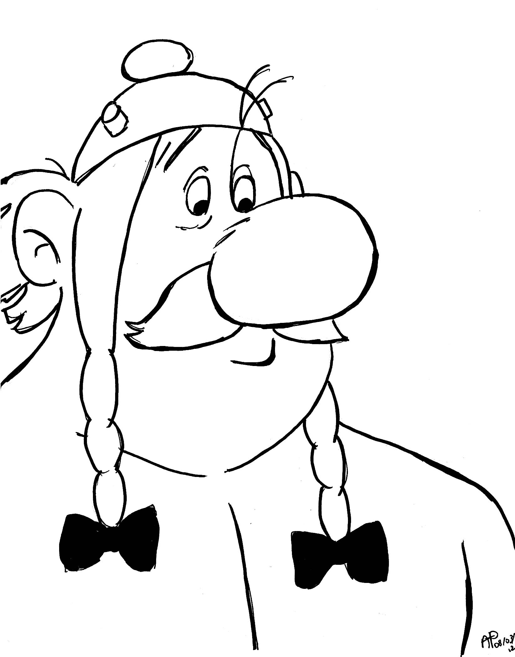 Asterix et Obelix en pleine aventure dans la forêt gauloise