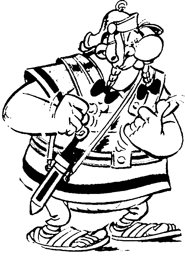 Asterix et Obelix se préparent pour une nouvelle aventure