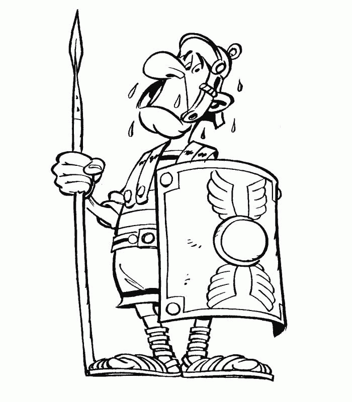 Asterix et Obelix en pleine aventure dans un décor gaulois