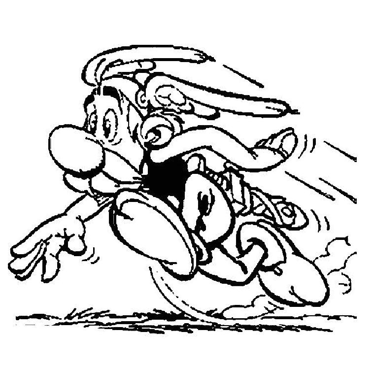 Asterix et Obelix en pleine aventure dans la forêt gauloise