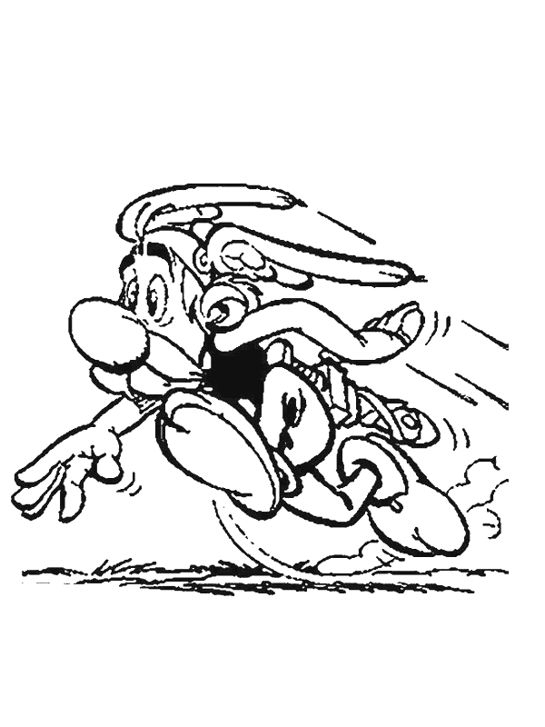 Asterix et Obelix en pleine aventure dans leur village gaulois