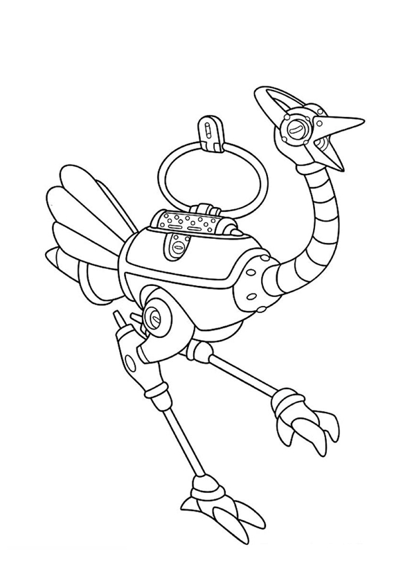 Astroboy en pleine action dans un décor futuriste