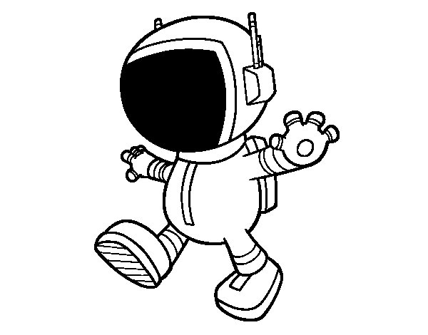 Un astronaute en mission au cœur de l'espace