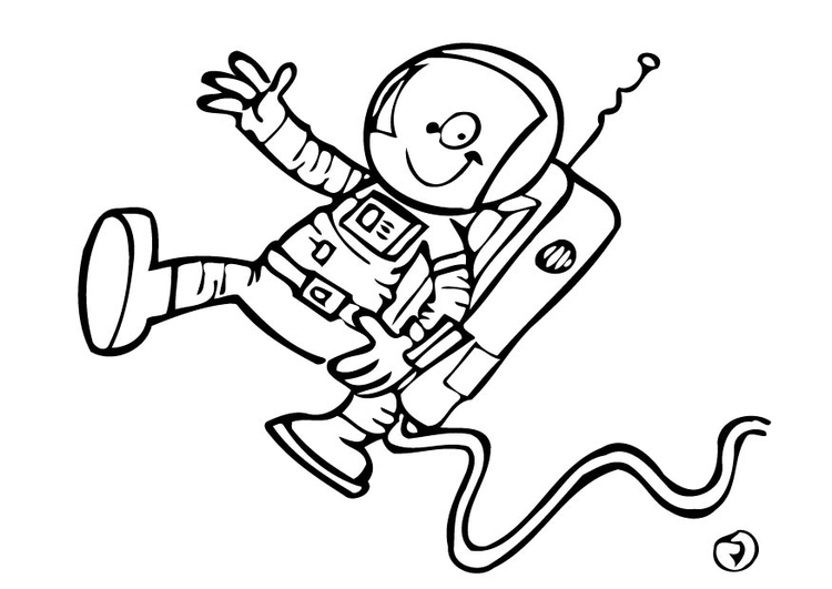 Un astronaute en mission dans l'espace