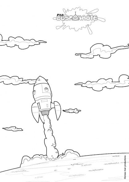 Astronaute flottant dans l'espace avec une planète en arrière-plan