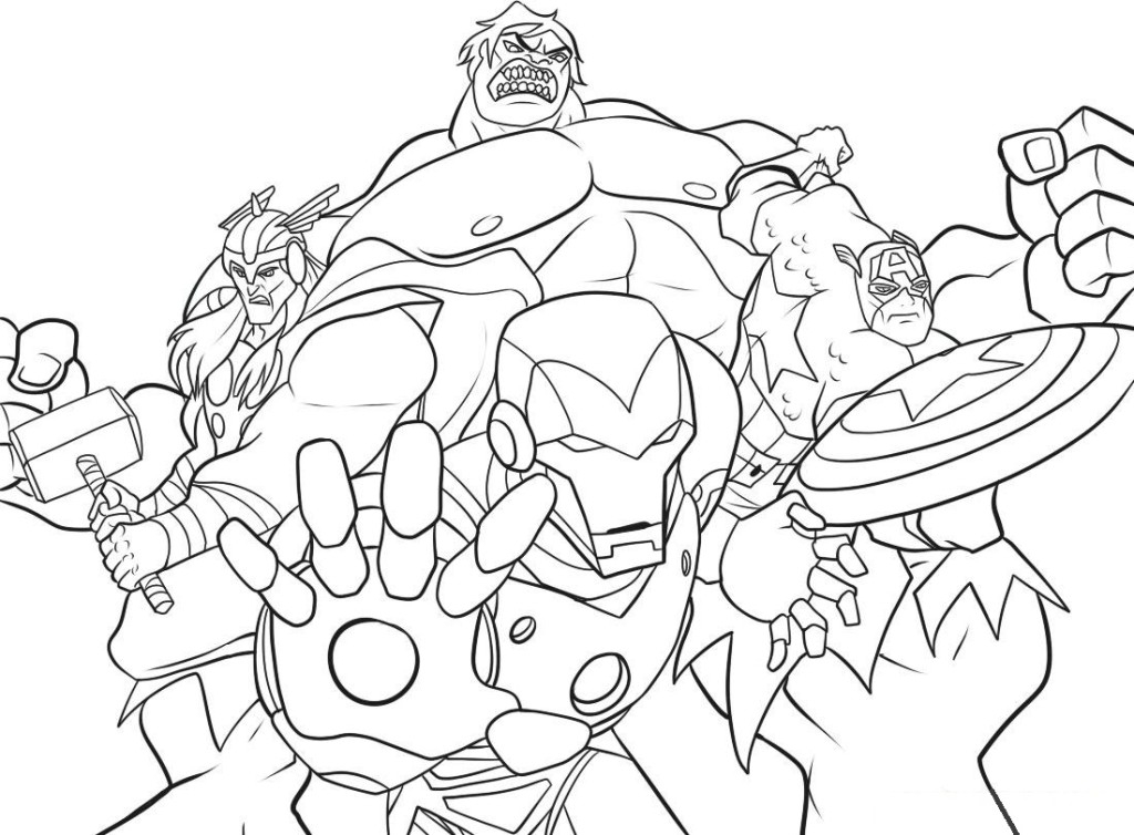 Les Avengers en pleine action face à un ennemi redoutable