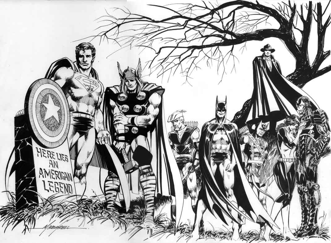 Les Avengers en pleine bataille contre un ennemi redoutable