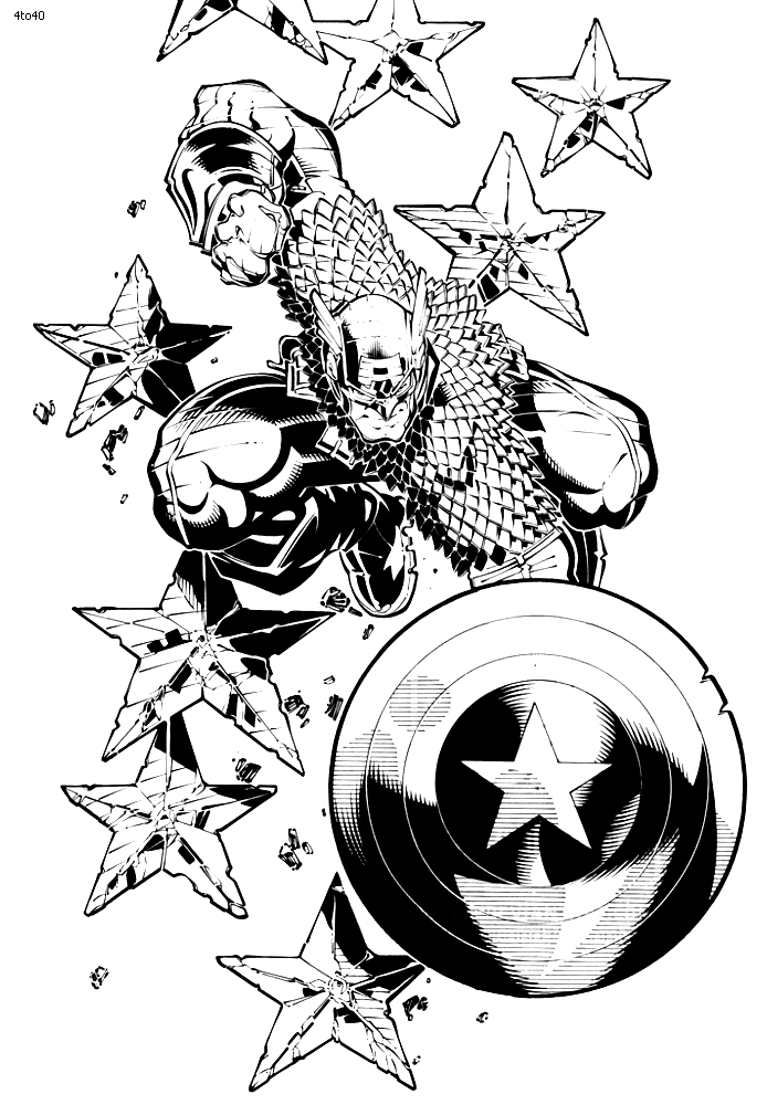 Les Avengers en pleine action face à une menace