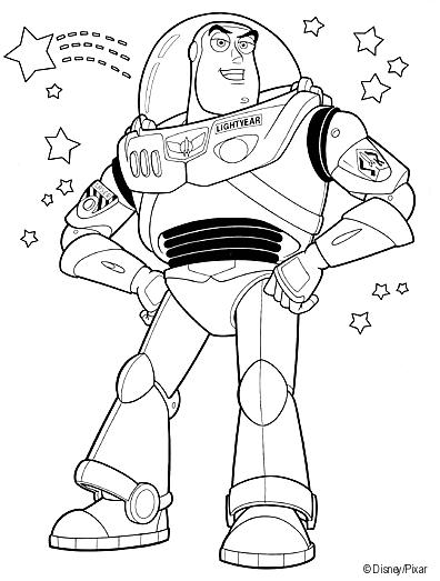 Buzz l'Éclair en pleine aventure dans l'espace avec ses amis