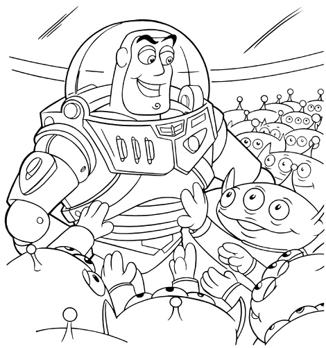 Buzz l'Éclair et Woody en pleine aventure intergalactique