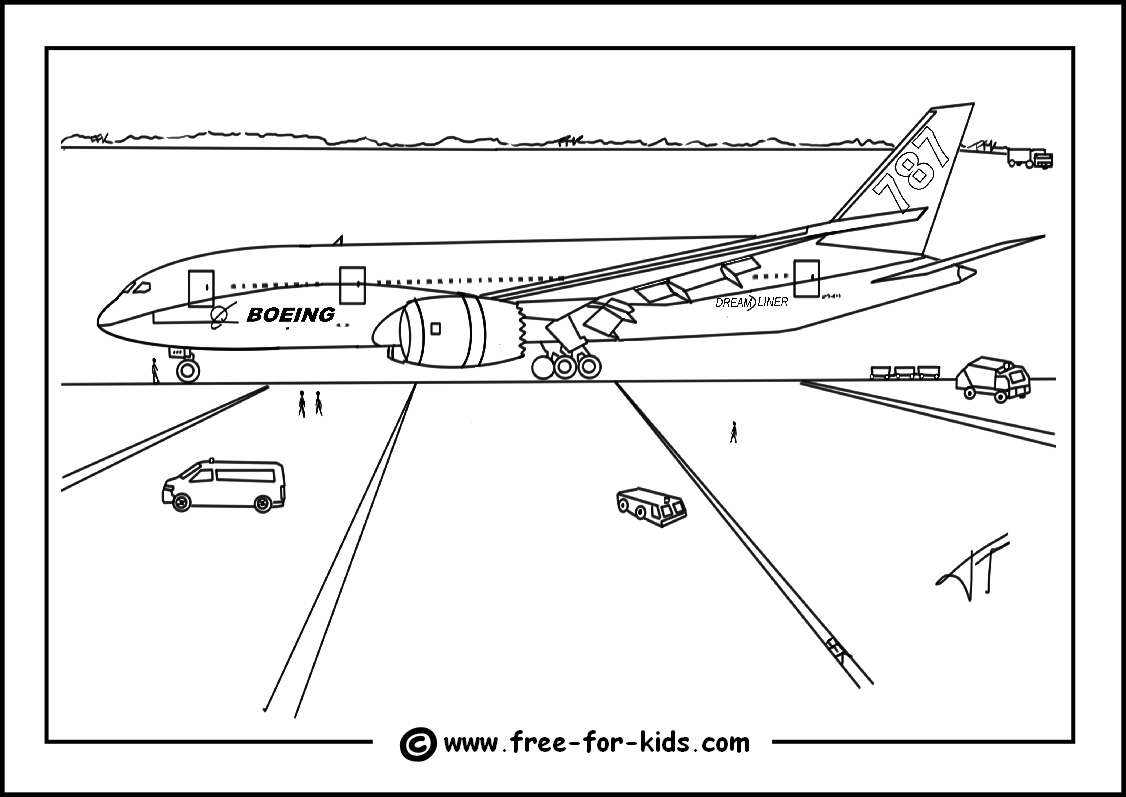 Avion en plein vol dans un ciel dégagé