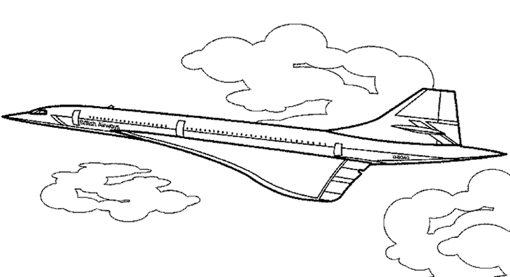 Un avion en plein vol sur fond de nuages Un avion en plein vol sur fond de nuages
