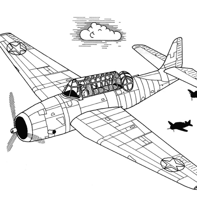 Un avion en plein vol au-dessus de nuages cotonneux