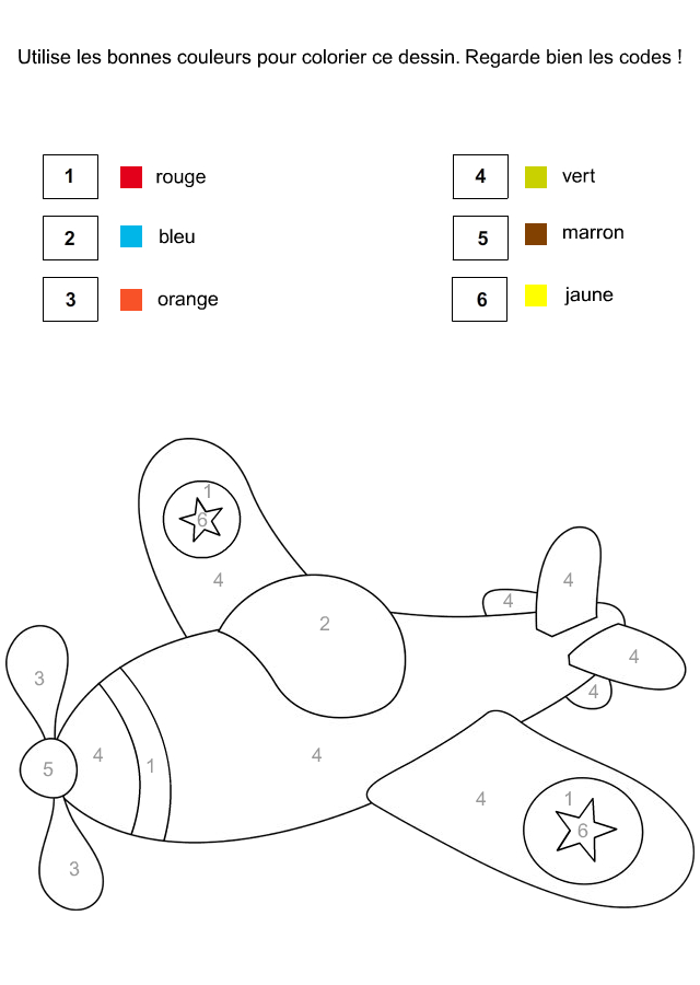 Coloriage d'un avion survolant un paysage nuageux
