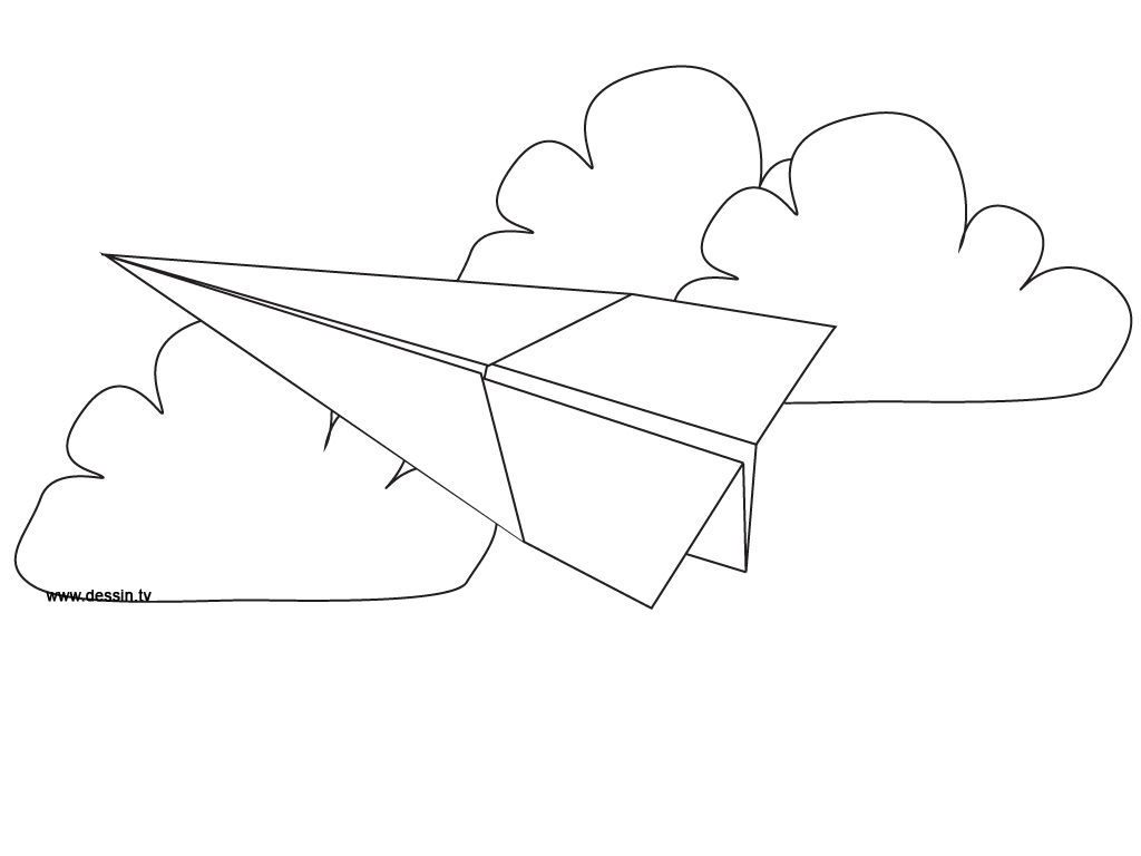 Un avion survolant un paysage nuageux