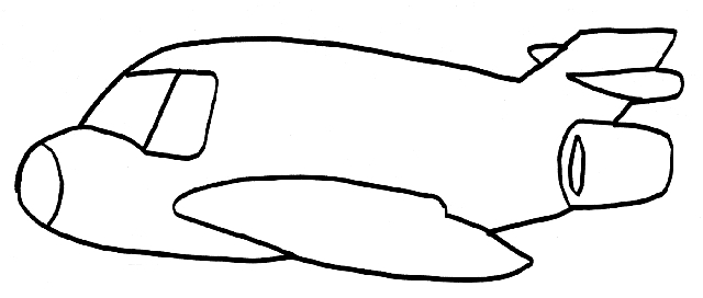 Avion en plein vol sur un fond nuageux
