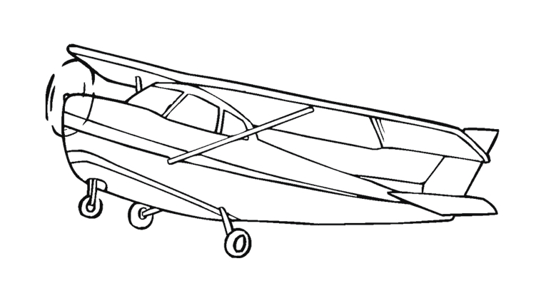 Un avion en plein vol au-dessus des nuages