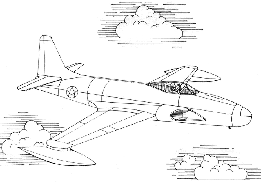 Un avion en plein vol au-dessus des nuages