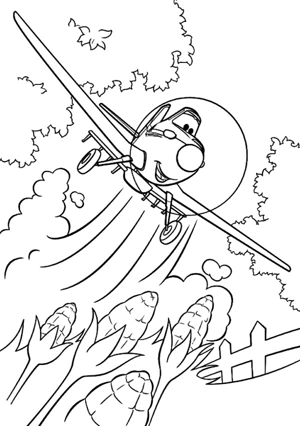 Un avion en plein vol au-dessus des nuages
