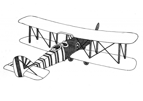 Avion survolant un paysage nuageux
