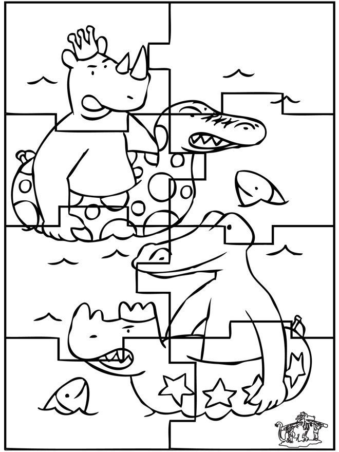 Babar et sa famille en promenade sous les arbres