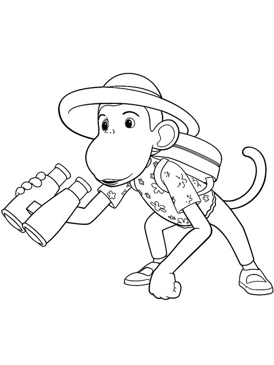 Babar le petit éléphant se promène dans la jungle