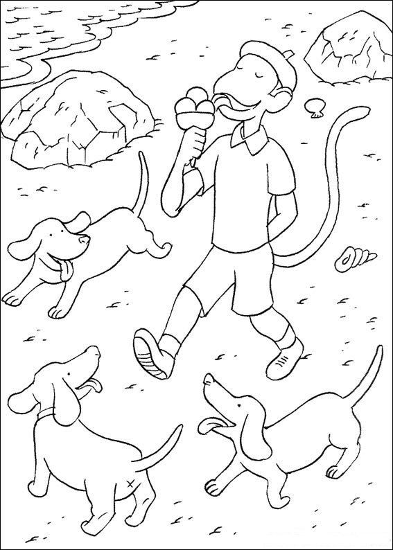 Babar le roi éléphant avec ses amis dans la forêt