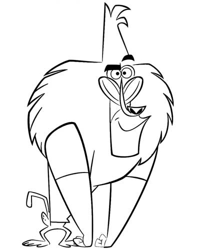 Coloriage Babouin #2069 à imprimer Coloriage Babouin #2069 à imprimer