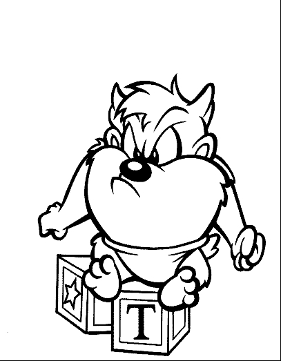 Scène de Baby Looney Tunes avec des personnages en train de jouer