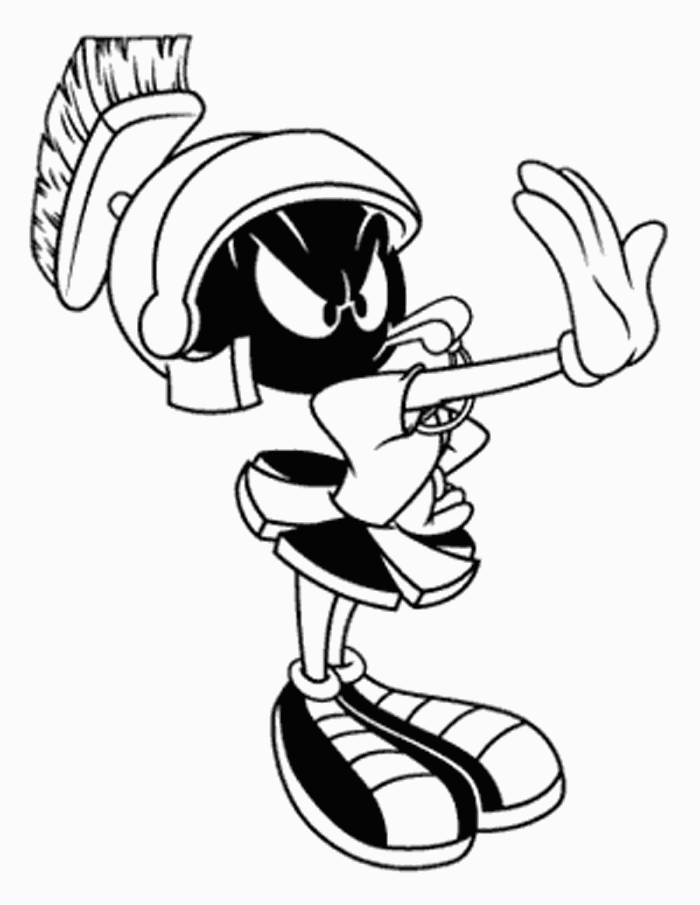 Coloriage des personnages de Baby Looney Tunes en pleine aventure