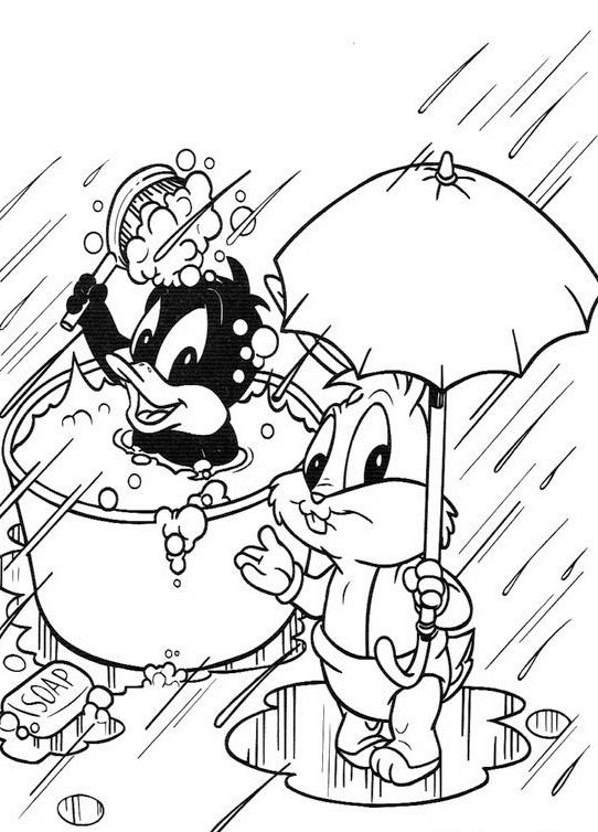 Scène de Baby Looney Tunes en train de jouer