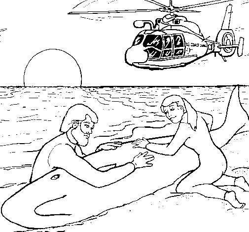Une baleine majestueuse nageant dans un océan paisible