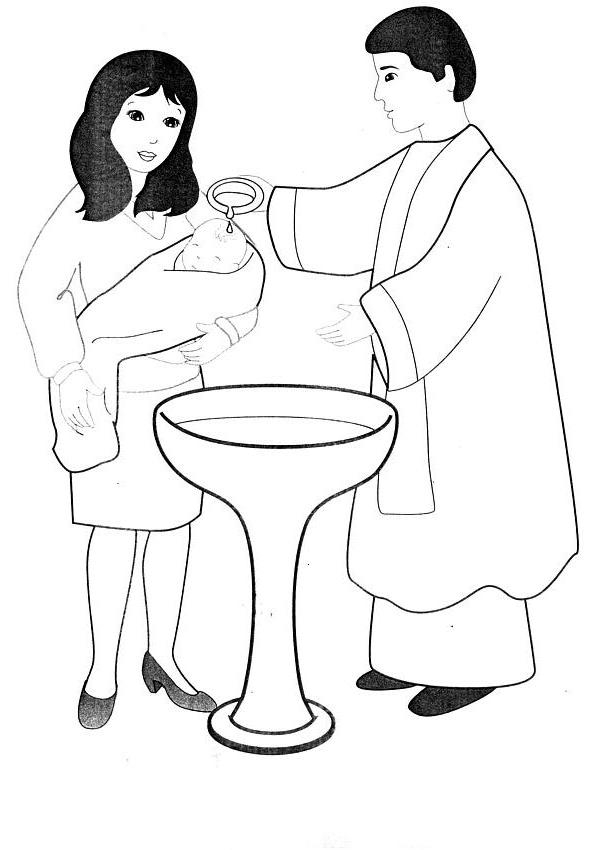 Coloriage Bapteme #25327 à imprimer Coloriage Bapteme #25327 à imprimer
