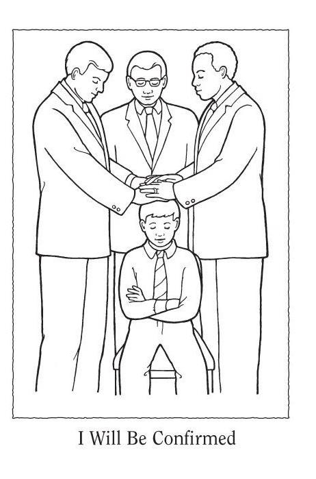Scène de baptême avec un enfant, un prêtre et des symboles religieux