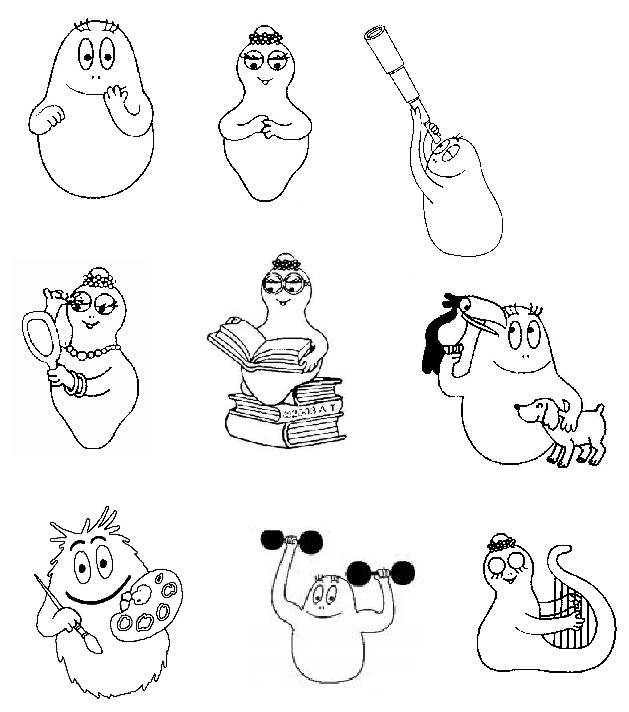 Barbapapa et Barbamama en pleine aventure dans la nature