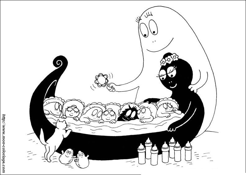 Barbapapa et ses amis en pleine aventure colorée
