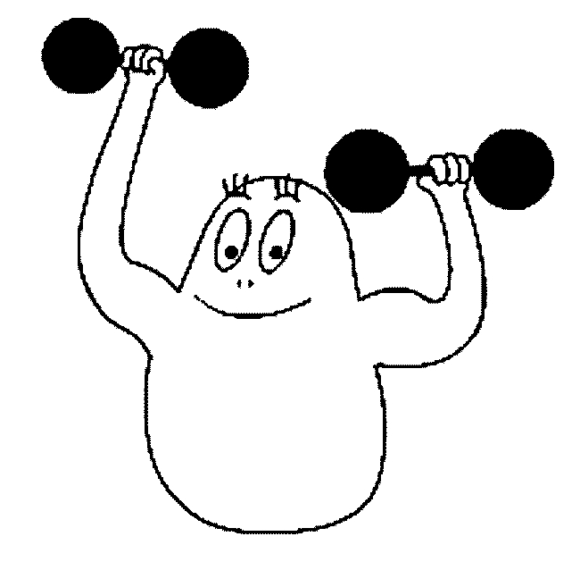 Barbapapa et ses amis dans une joyeuse scène de coloriage