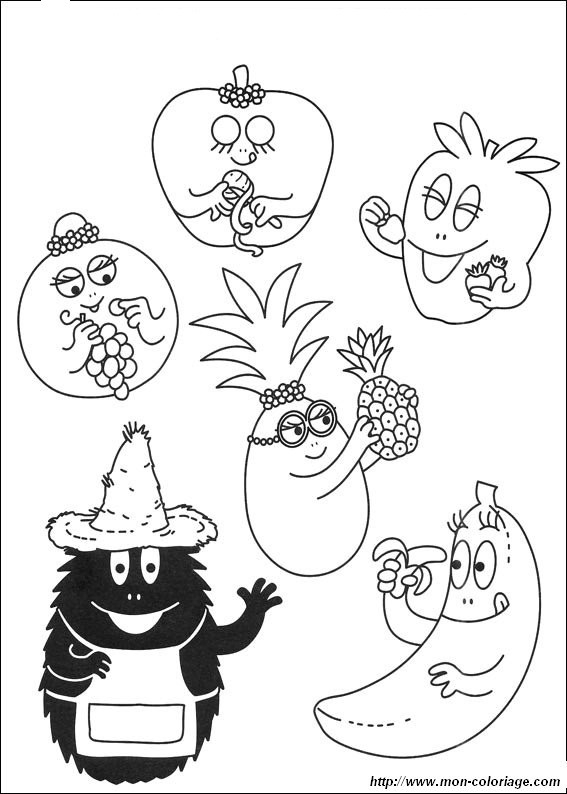 Barbapapa et ses amis s'amusent dans un univers joyeux