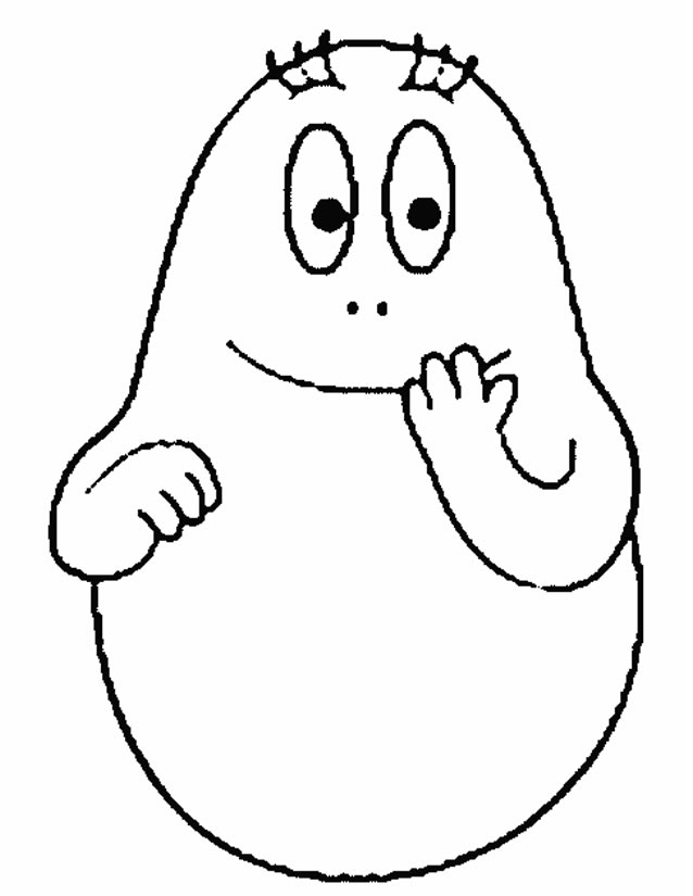 Barbapapa et ses amis s'amusent dans un décor naturel