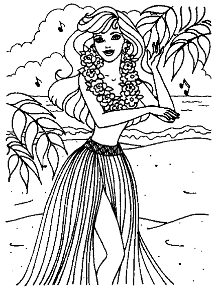 Barbie en plein air avec ses amis au milieu de la nature