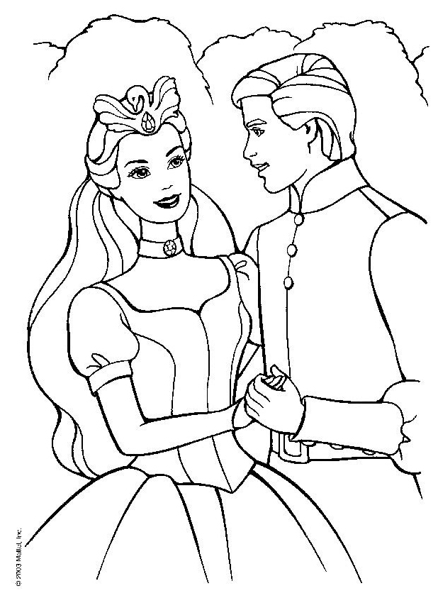 Barbie en pleine séance de coloriage avec des fleurs autour d'elle
