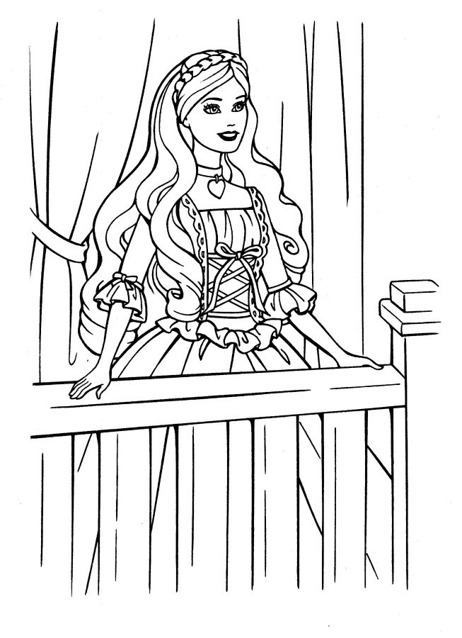 Barbie en pleine aventure sous un ciel étoilé