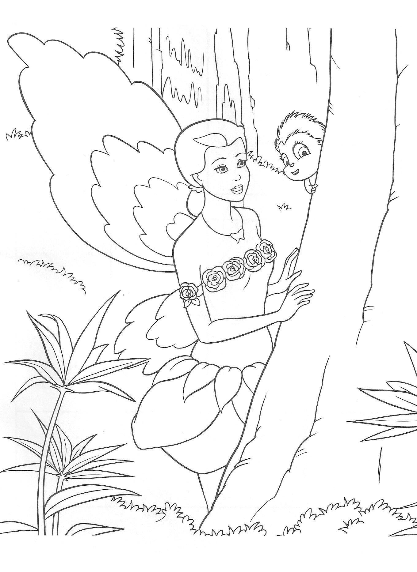 Barbie en pleine aventure dans un jardin fleuri
