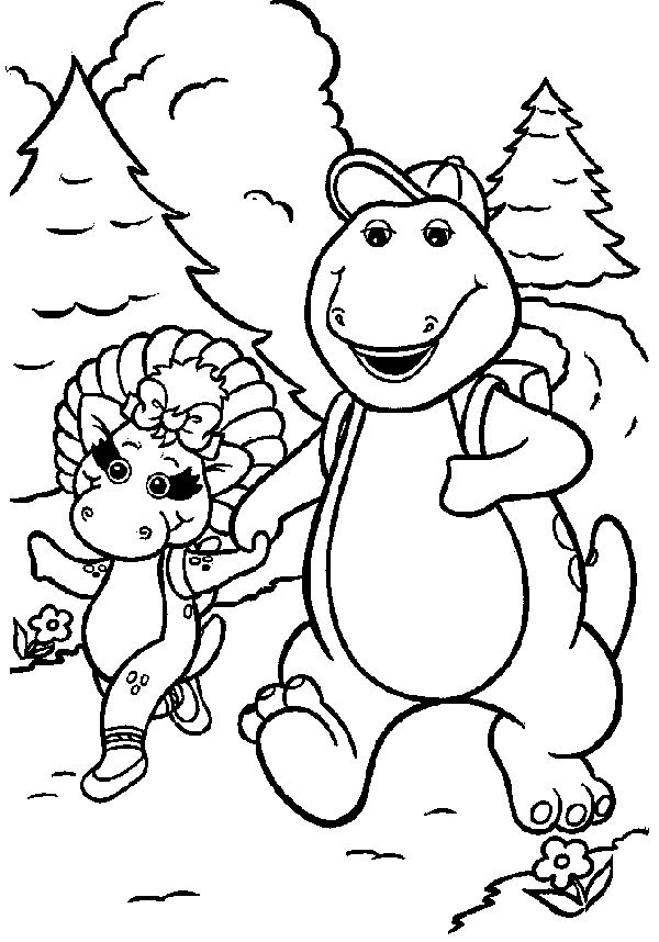 Barney et ses amis en pleine aventure colorée