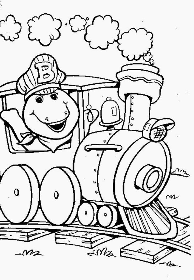 Barney et ses amis s'amusent dans un cadre joyeux